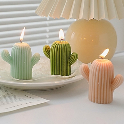 Custom Pillar Luxury Large 3D Resin Silicone Silicone Soap Wax Jar Birthday Candle Mold New for  3D Birthday Candles Cake Making