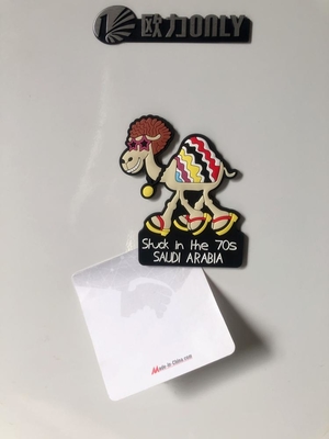 Saudi Arabia Fridge Soft Magnet/tourist PVC Camel Souvenir/ Rubber with Magnet Promotional and Gifts Any Shape Customized Medium