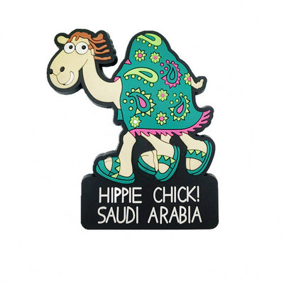 12 Years Factory Wholesale Tourist  Camel Souvenir/Saudi Arabia Soft Pvc Customized 3D Fridge  Magnets