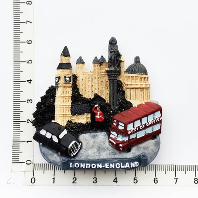 10+  Yearscustom Made UK Tourism Souvenirs Customised Refrigerator 3d Resin Cute  Promotional Gift Products Magnet  Fridge