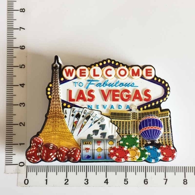 10+  Years Promotional Gift Products Custom Made Las Vegas Tourism Souvenirs 3d Cute Fridge Magnet Customised Refrigerator