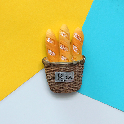 Egg Bread Hamburger Corn Lobster Refrigerator Hot Dog French Stick Food Fridge Magnets Tourism Souvenirs Refrigerator Paste
