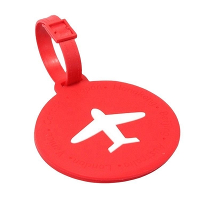 Bulk Custom Personalised Travel Plastic Waterproof Cartoon Silicon Rubber Pvc Wholesale Designer Customized Silicone Luggage Tag