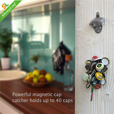 Made in China Factory Supply Wall Mount Stainless Steel Wine Beer Custom Magnetic Bottle Opener