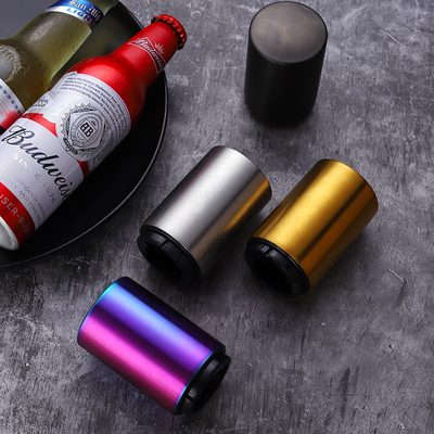 Bar Tools Kitchen Gadget Magnetic Automatic Electric Beer Opener Stainless Steel Beverage Bottles Wine Openers Jar Opener
