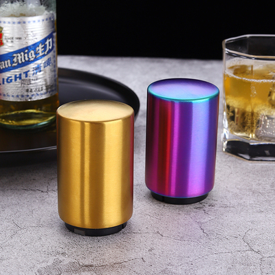 Bar Tools Kitchen Gadget Magnetic Automatic Electric Beer Opener Stainless Steel Beverage Bottles Wine Openers Jar Opener