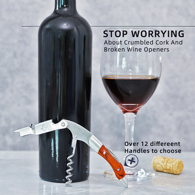 Wholesale Foil Cutter Gift for Wine Lovers Wine Cork Opener Professional Waiters Corkscrew Bottle Opener