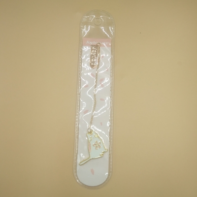 Metal Bookmark 2023 Hot Sale 4 Piece One Set Cute and Fashion Steel Customized Gravure Printing Japan Flower Casting Sl 3D or 2D