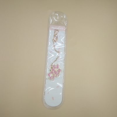 Metal Bookmark 2023 Hot Sale 4 Piece One Set Cute and Fashion Steel Customized Gravure Printing Japan Flower Casting Sl 3D or 2D