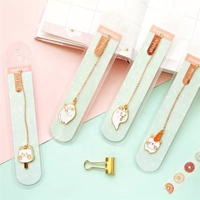 New Design Fashion Wholesale School Metal   Bookmark Custom Paper Clips