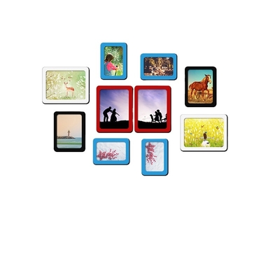 Mobile Home Decoration Creative Living Room PVC Colorful Magnetic Picture Frame Magnets Photoframe