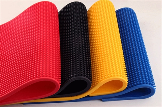Custom logo Branded PVC  Table Cup Water Proof Anti-skid Mat Cup  Counter Mat Rectangle Rubber Beer Bar Service Spill Mat