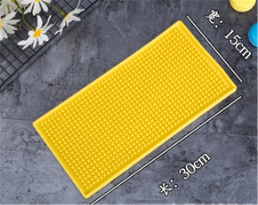 Custom logo Branded PVC  Table Cup Water Proof Anti-skid Mat Cup  Counter Mat Rectangle Rubber Beer Bar Service Spill Mat