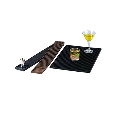 Free Sample Customized Table Custom Led Pvc Rubber Macallan Bar Mats With 3d Emboss Logo