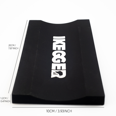 15+ Years Factory Free Sample Custom Wholesale Non-slip Anti-spill Non-toxic Pvc Soft Rubber Silicone Drip bar Mat with logo