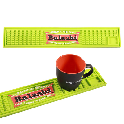 New Arrival Fashion Hot Sale Pvc Rubber Bar Drink Mats Customized for Event and Barmat