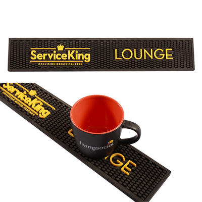 New Arrival Fashion Hot Sale Pvc Rubber Bar Drink Mats Customized for Event and Barmat