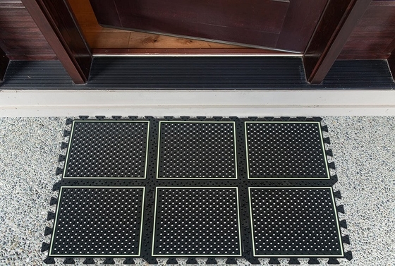 13 Years Factory Free Sample Glowing in the Dark Non-toxic Easy to Clean Soft  Kitchen Mat Set of Anti Fatigue Kitchen Mat