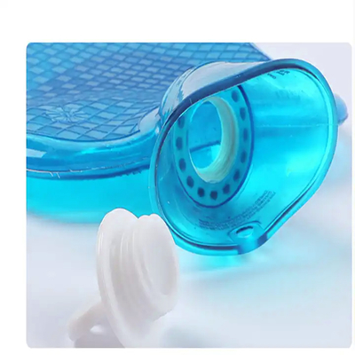 500ml Reusable Rechargeable Manufacture Rubber Silicon Pvc Transparent Winter Warm Hand Feet Warmer Hot Water Bottle Bag