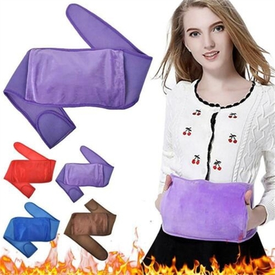 New Warmer Pouch Cover Hand Stomach Abdominal Warming Band Wrap Strap Hot Water Bottle Bag Waist Belt