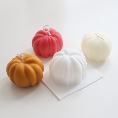 Custom Luxury Silicone Silicon Body Birthday Resin Silicone 3d Fruit Pumpkin Wax Jar Making Candle Mold New for Candles Making