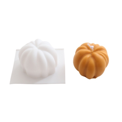 Custom Luxury Silicone Silicon Body Birthday Resin Silicone 3d Fruit Pumpkin Wax Jar Making Candle Mold New for Candles Making